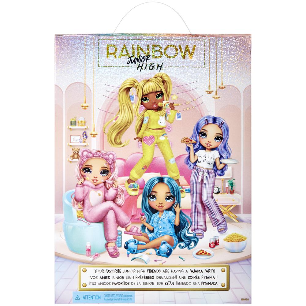 Rainbow High Junior High PJ Party Fashion Doll- Skyler (Blue) - Foto 12