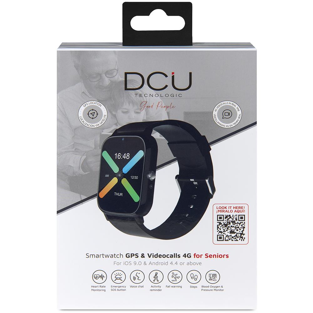 Senior 4,29 cm (1.69") LCD 26 mm Digitale 360 x 360 Pixel Touch screen 4G Nero GPS (satellitare) - Foto 7