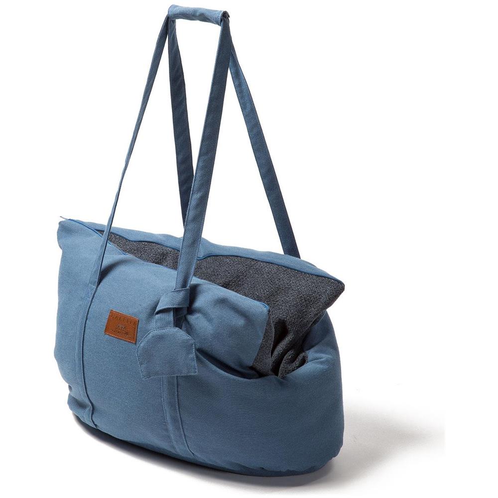 Cuccia 43x30x23 Mia In Cotone Colore Blu Misura 43x30x23 - Foto 1