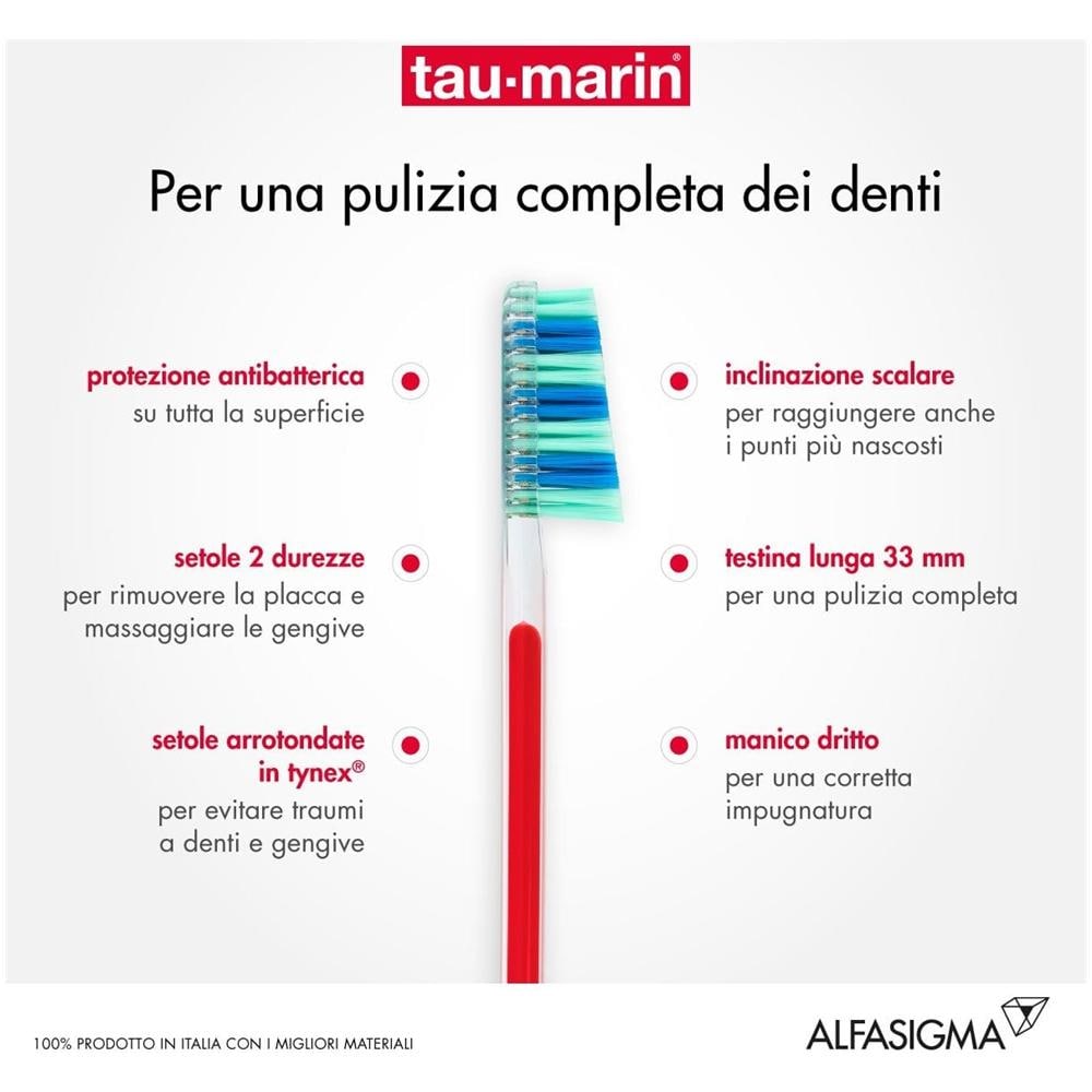 Taumarin Spazzolino Scalare 33 Molto Morbido con Antibatterico - Foto 1