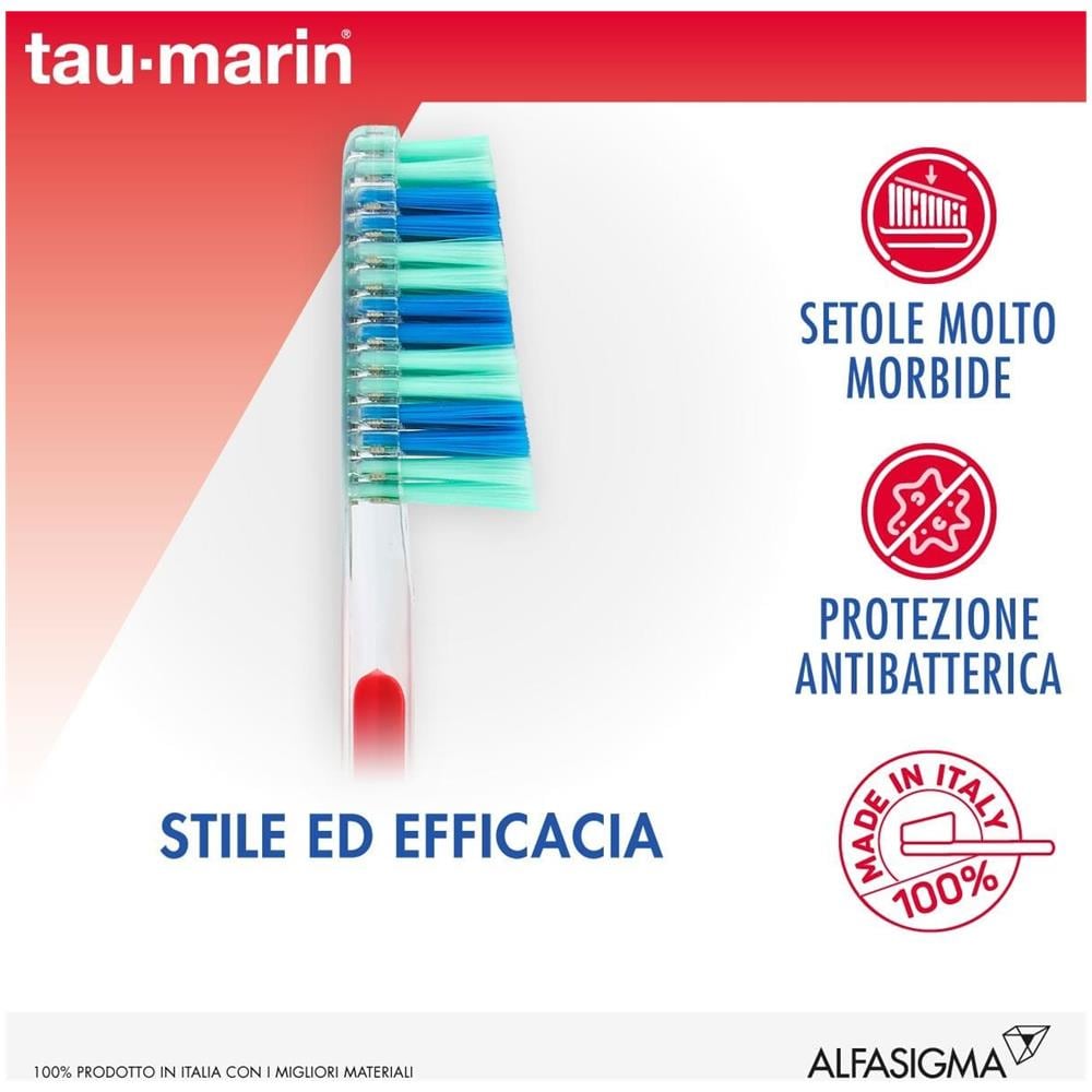 Taumarin Spazzolino Scalare 33 Molto Morbido con Antibatterico - Foto 2