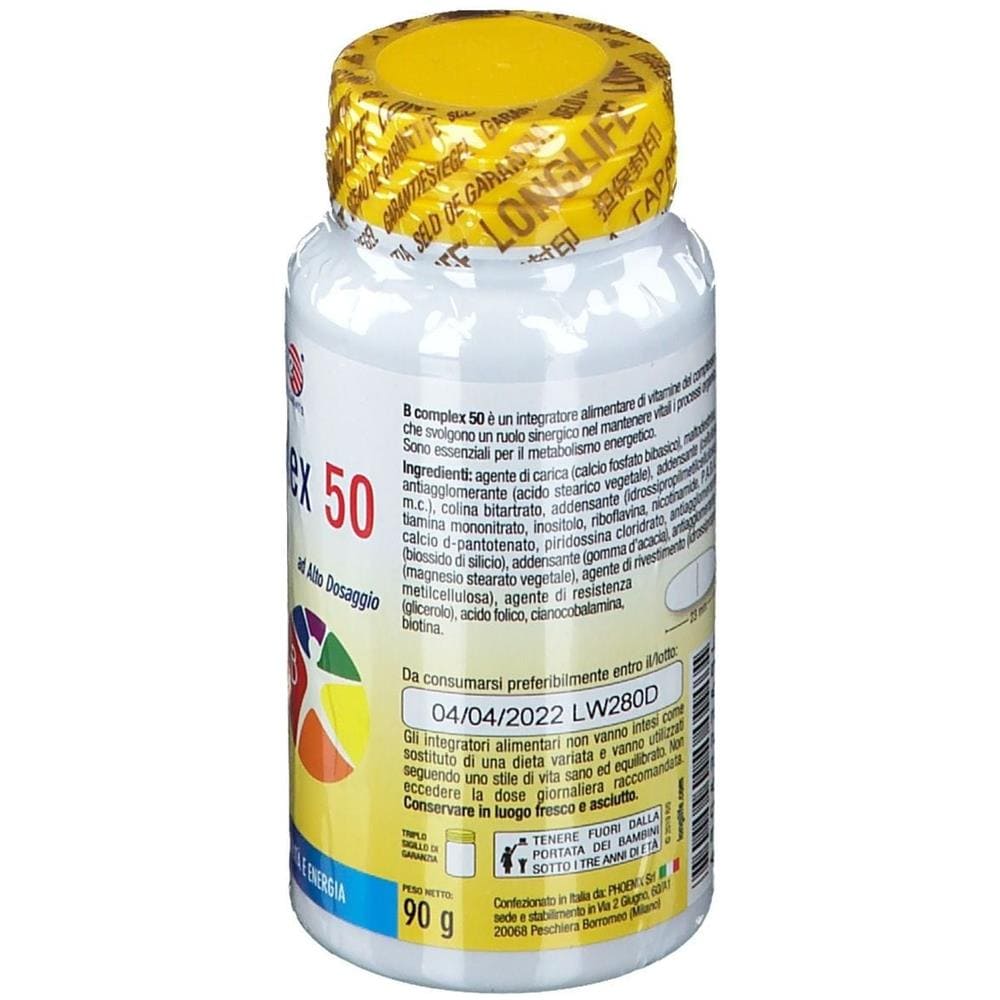B Complex 50 Rilascio Graduale 60 Tavolette Divisibili - Foto 1