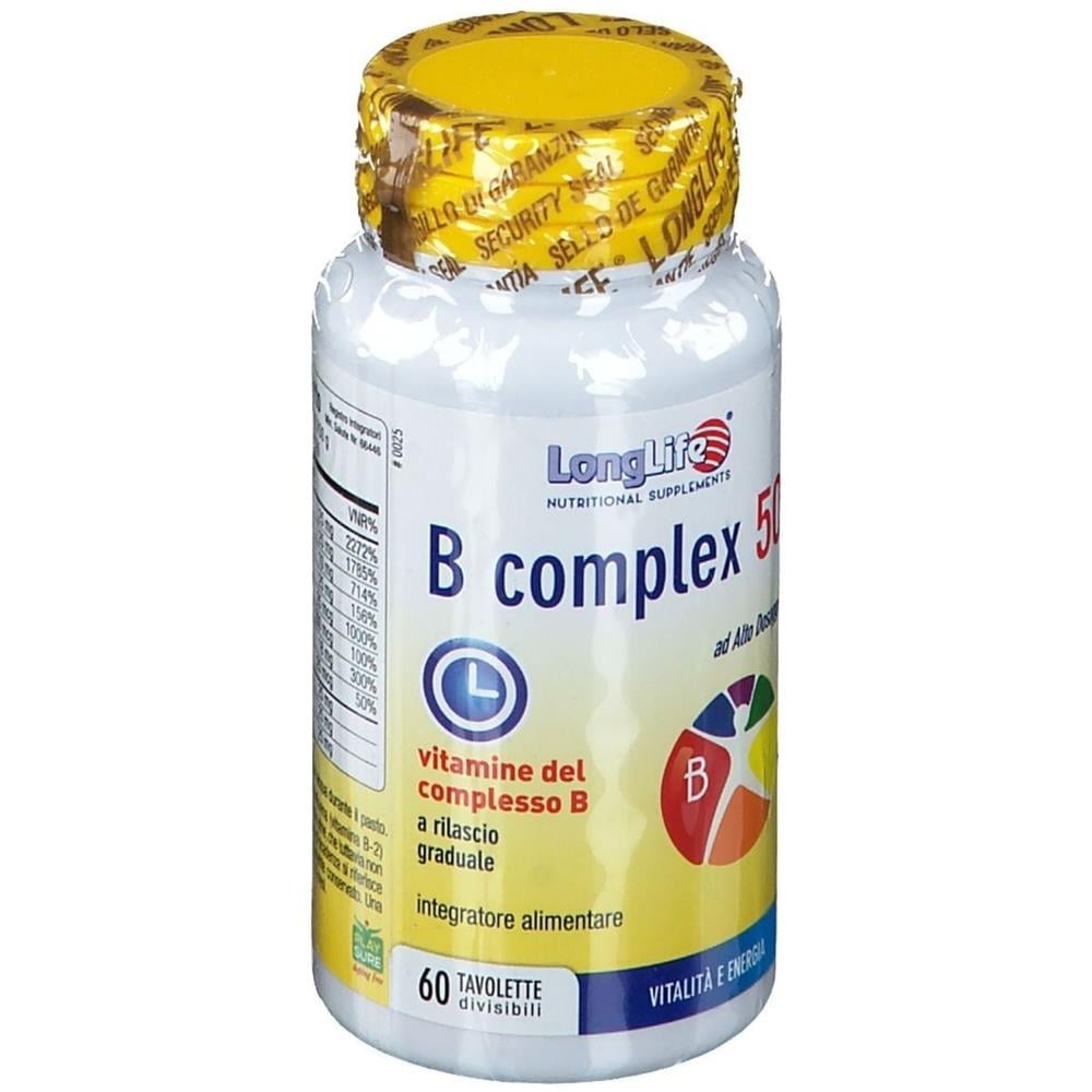 B Complex 50 Rilascio Graduale 60 Tavolette Divisibili - Foto 2