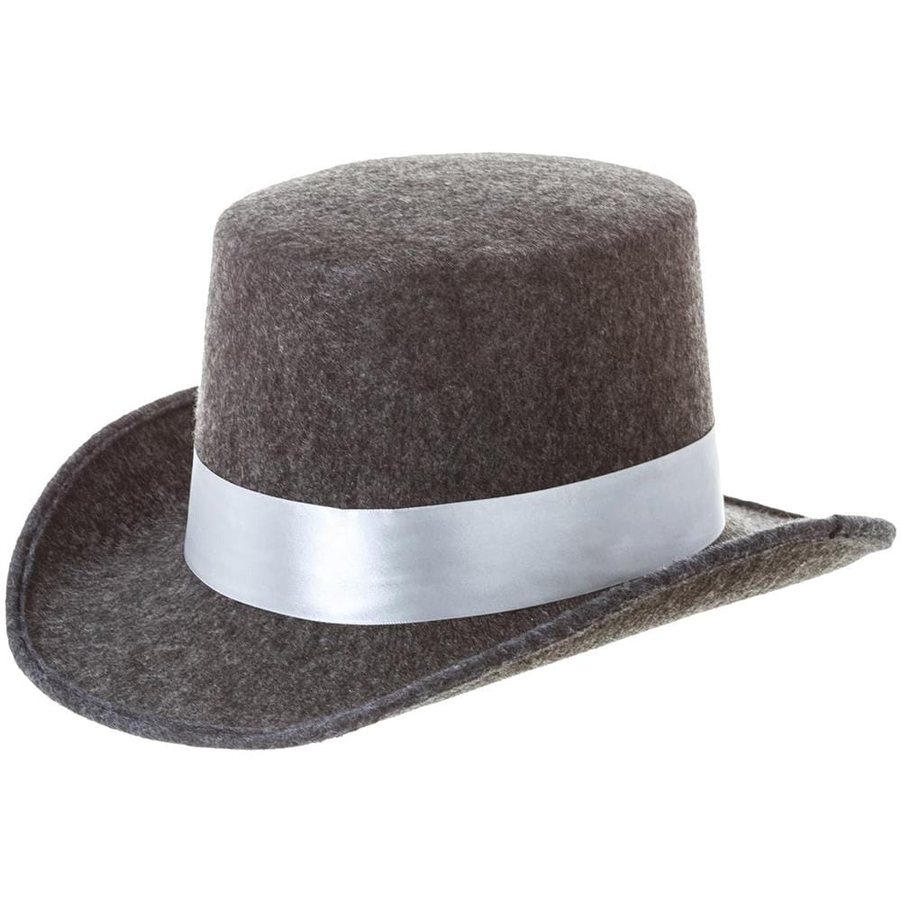 Cappello grigio con nastro grigio 59 cm - Foto 1