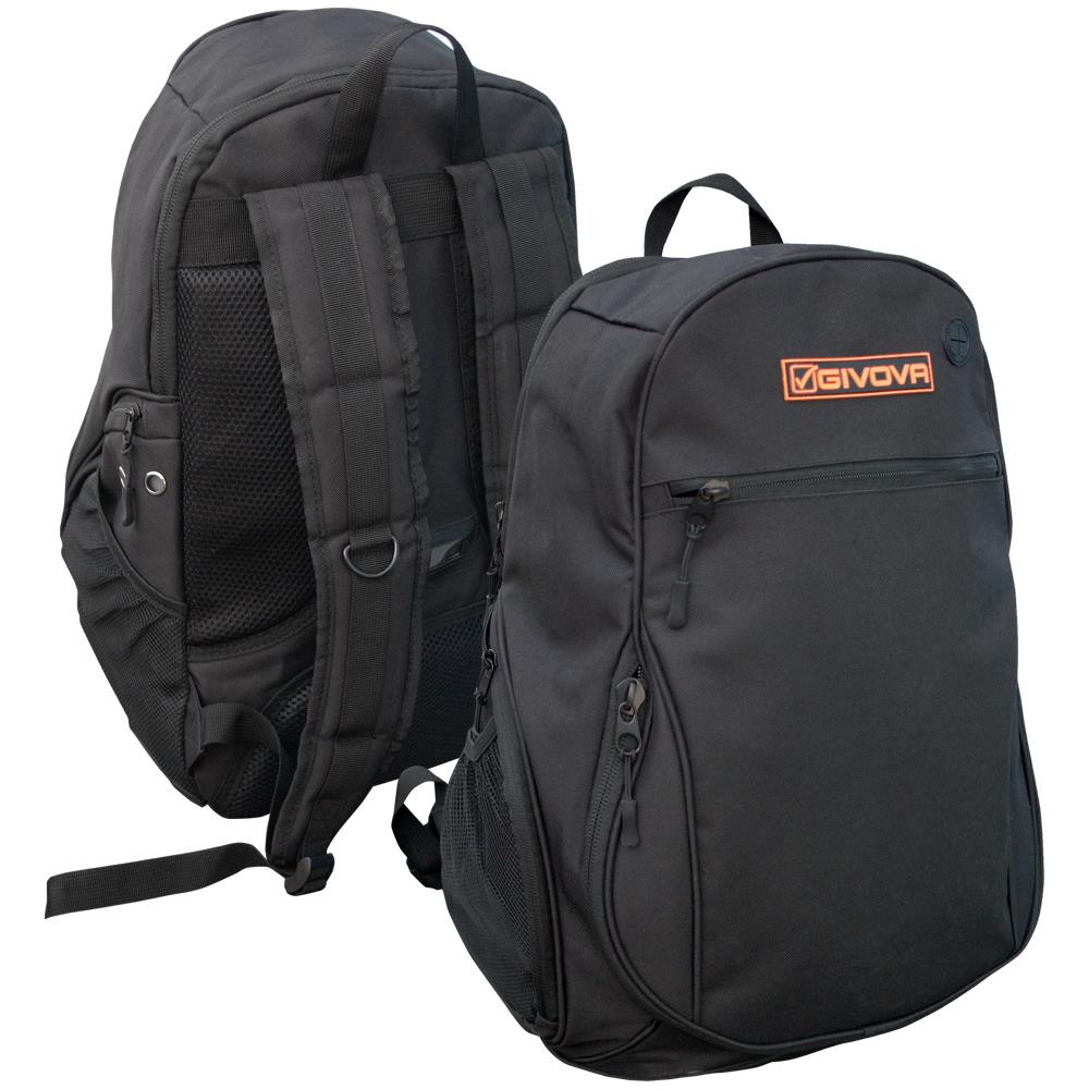 Zaino Tour Givova Di Colore Nero Misura 34x13x31 Cm - Foto 1