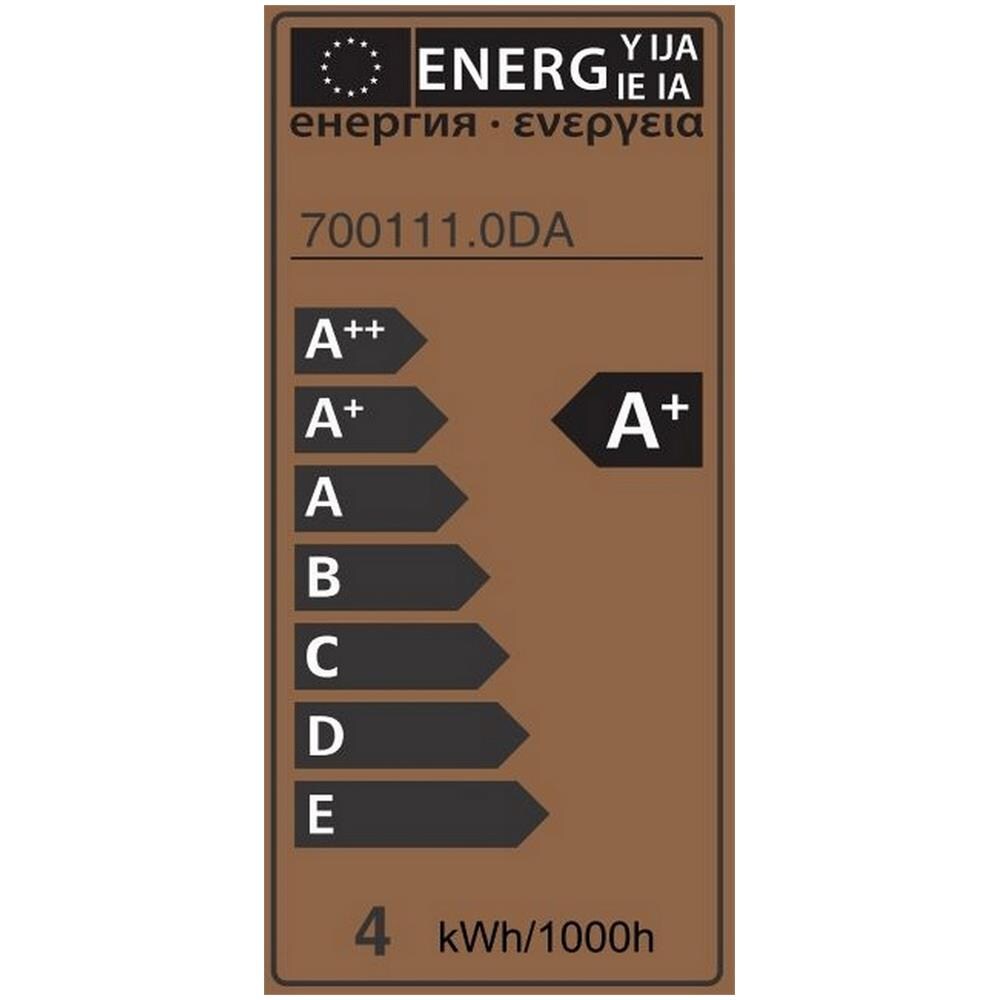 Lampadina Globo Trasparente In Vetro, 9,5 X 9,5 X 13,8 Cm, 1 X E27, 4w, 420lm, 2200k, 240v - Foto 2