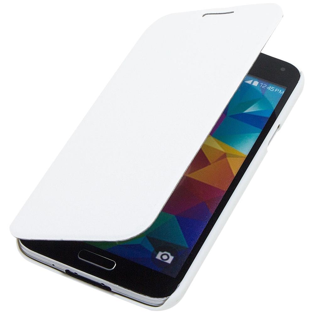 Pellicola Protettiva in Pelle per Smartphone Bianco SCP41170W - Foto 1