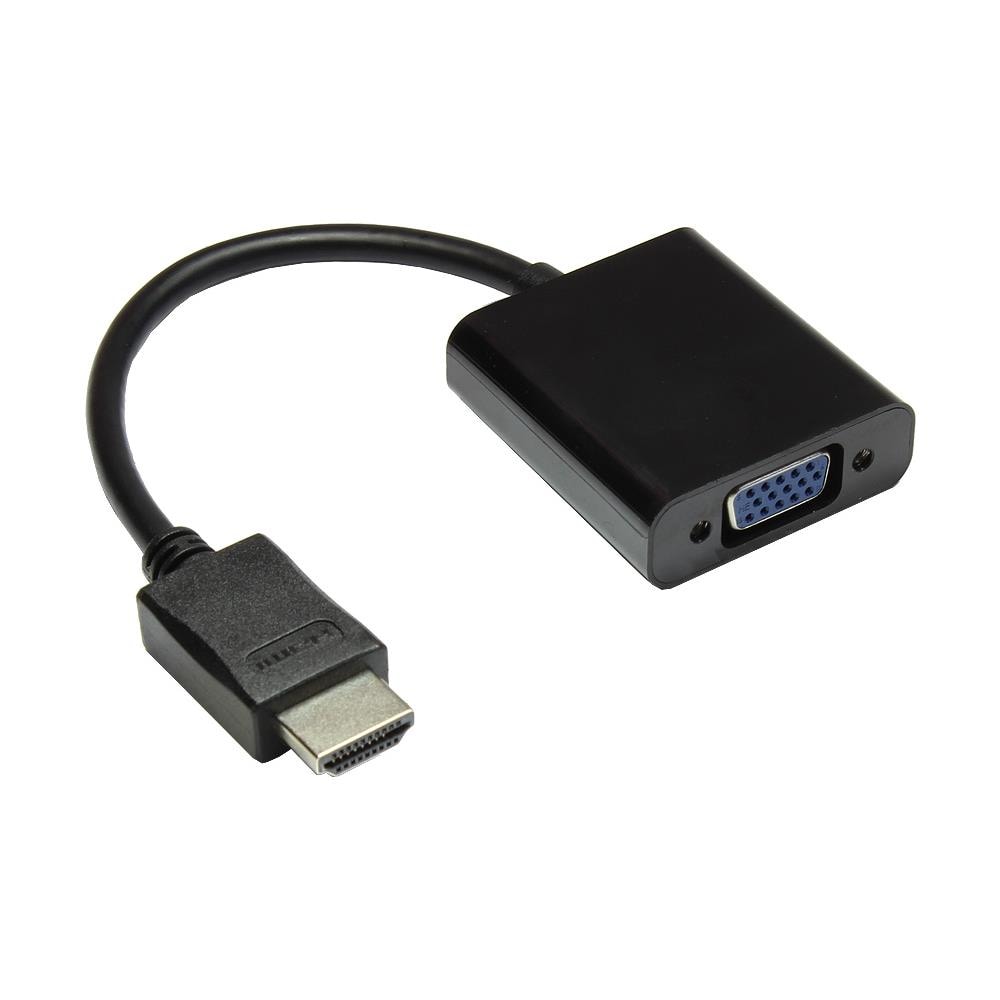 HDMI-AD21 HDMI VGA, 3.5mm Nero cavo di interfaccia e adattatore - Foto 1