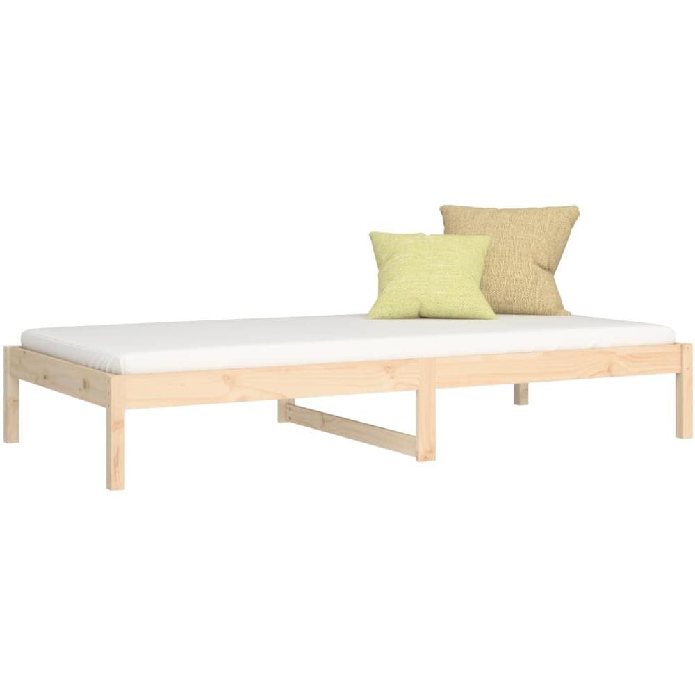 Dormeuse 80x200 Cm In Legno Massello Di Pino - Foto 3