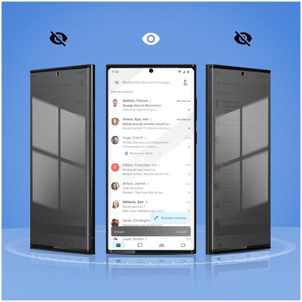Vetro Temperato 9h Samsung Galaxy S23 Ultra Anti-spia Ultra-sottile 0,33 Mm Prio - Foto 5
