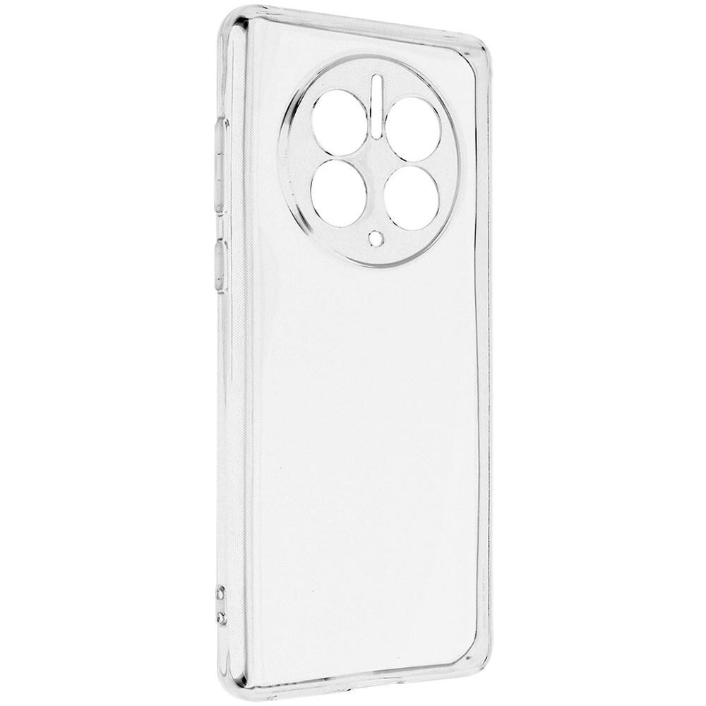 Cover Per Huawei Mate 50 Pro Silicone Ultrasottile Antingiallimento Trasparente - Foto 1