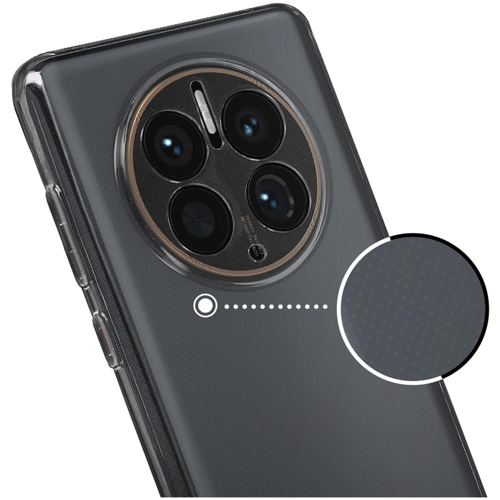 Cover Per Huawei Mate 50 Pro Silicone Ultrasottile Antingiallimento Trasparente - Foto 5