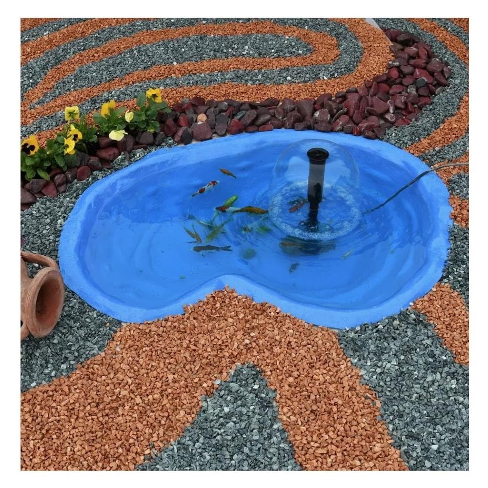 Laghetto Da Giardino Caldonazzo Azzurro Litri 120 Da 110x78xh28 - Foto 1