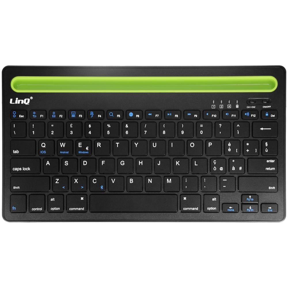 Tastiera Wireless Qwerty Nera Linq, Compatibile Con Ios / Android / Windows - Foto 1
