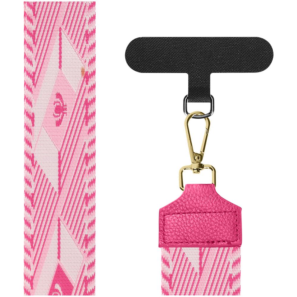 Tracolla Per Telefono, Collezione Lagio Litchi Rosa - Foto 2