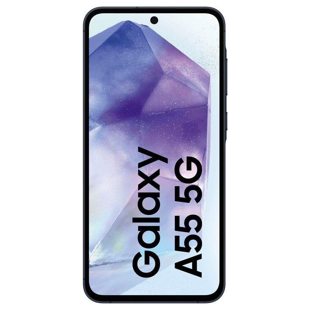 Galaxy A55 5G 128GB 8GB Ram Display 6.6" FHD+ Super AMOLED Exynos 1480 Fot. 50+12+5MP + Ant 32MP Dual Sim Android 14 5000 mAh Awesome Navy Tim - Foto 3