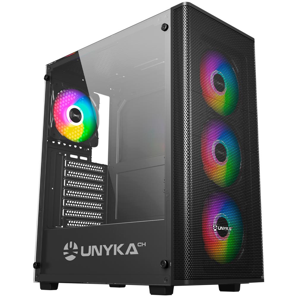 Case Tower ATX / Micro ATX / ITX Porte USB 1 x USB 3.2 Colore Nero - Foto 2