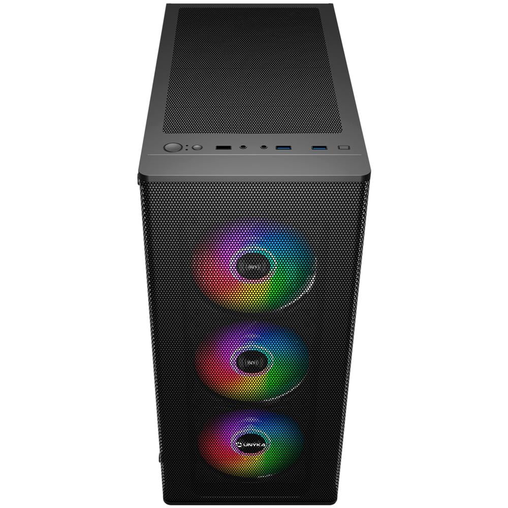 Case Tower ATX / Micro ATX / ITX Porte USB 1 x USB 3.2 Colore Nero - Foto 6
