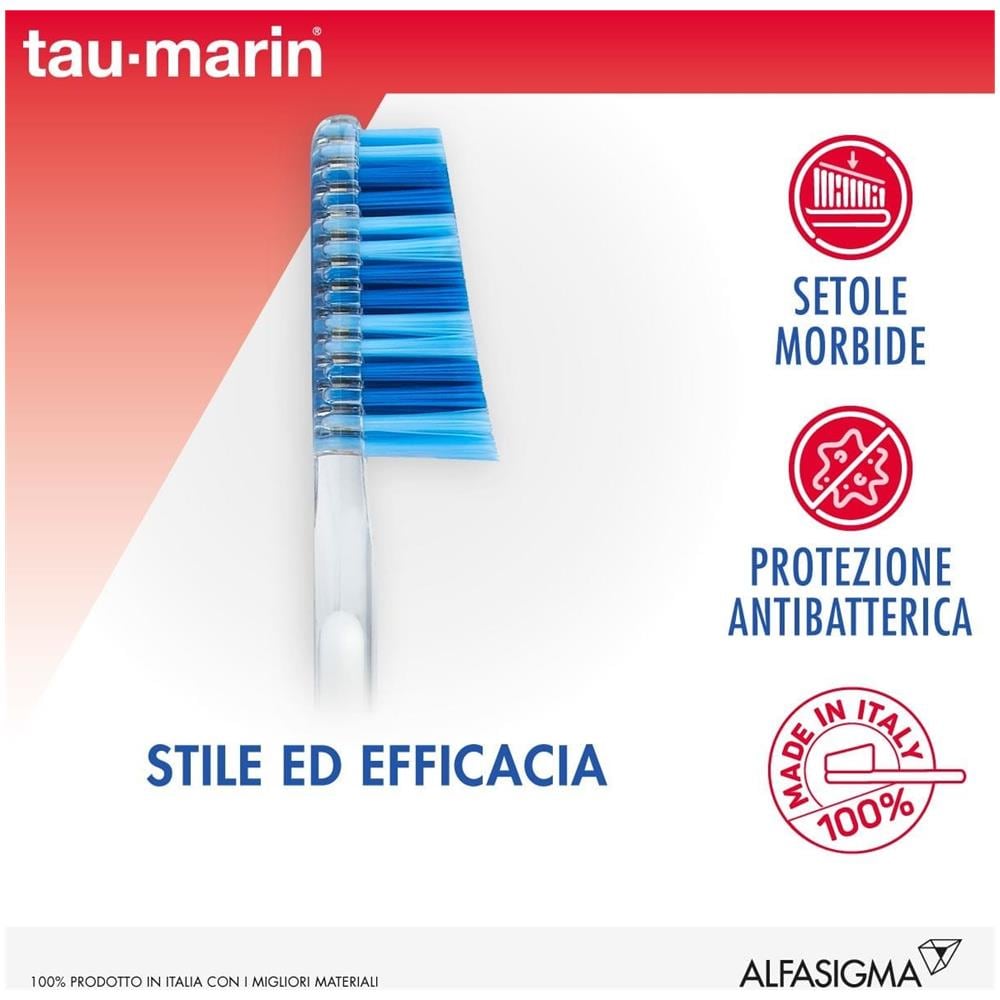 Taumarin Spazzolino Scalare 33 Morbido con Antibatterico - Foto 1