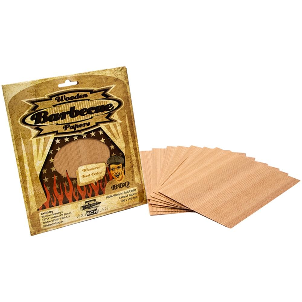 Wooden Papers Cedro Axtschlag Conf. 8 Fogli - Foto 1