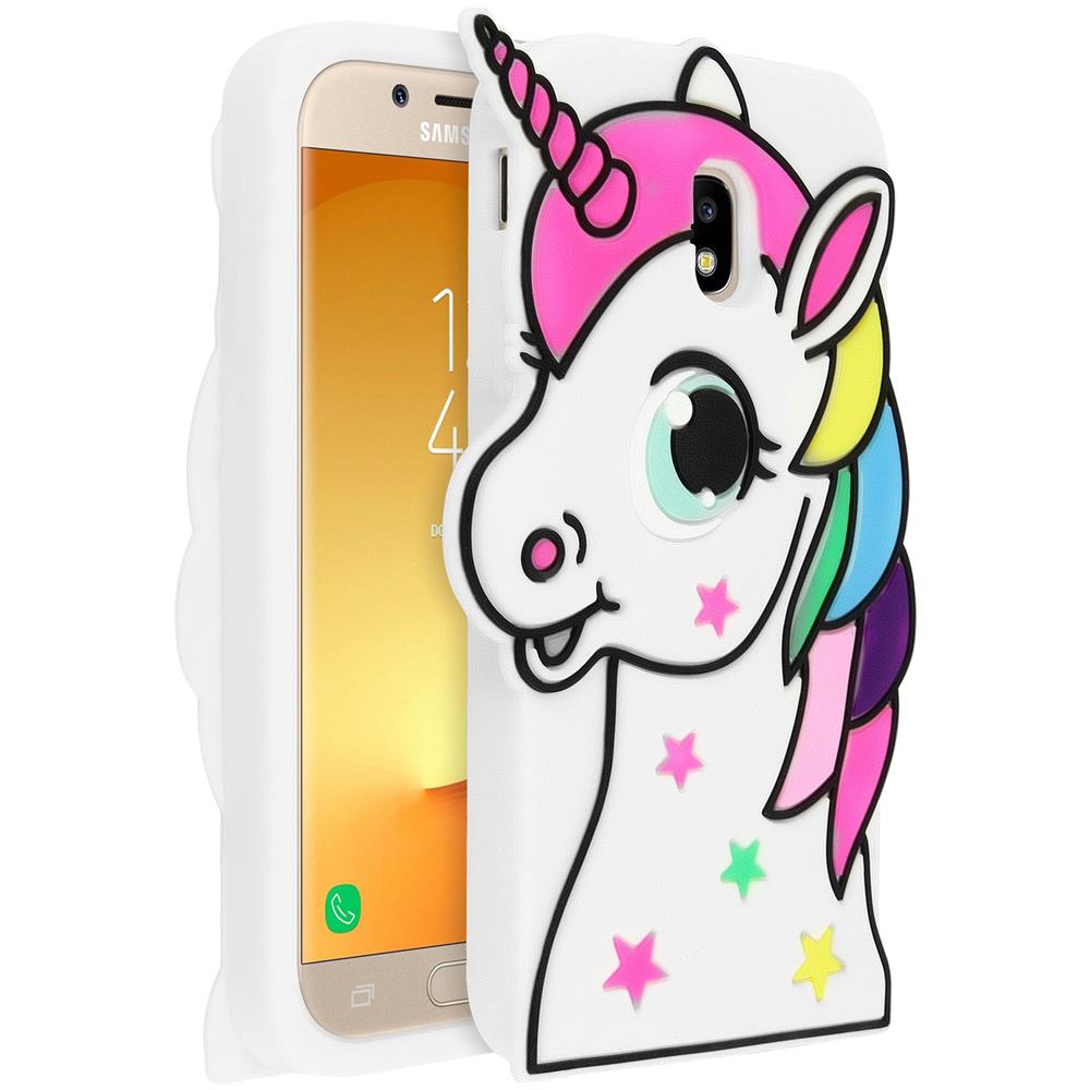 cover samsung j7 2017 unicorno