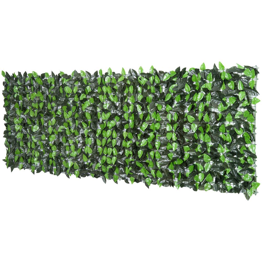 Rotolo Siepe Sempreverde Sintetica Per Esterno, Verde, 300x100cm - Foto 1