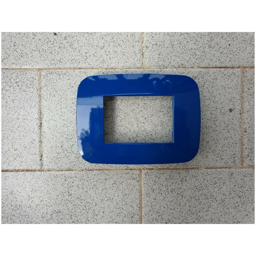 Placca Placchetta Placchette Compatibili Per Serie Axolute Colorate - Blu 4 - Foto 1