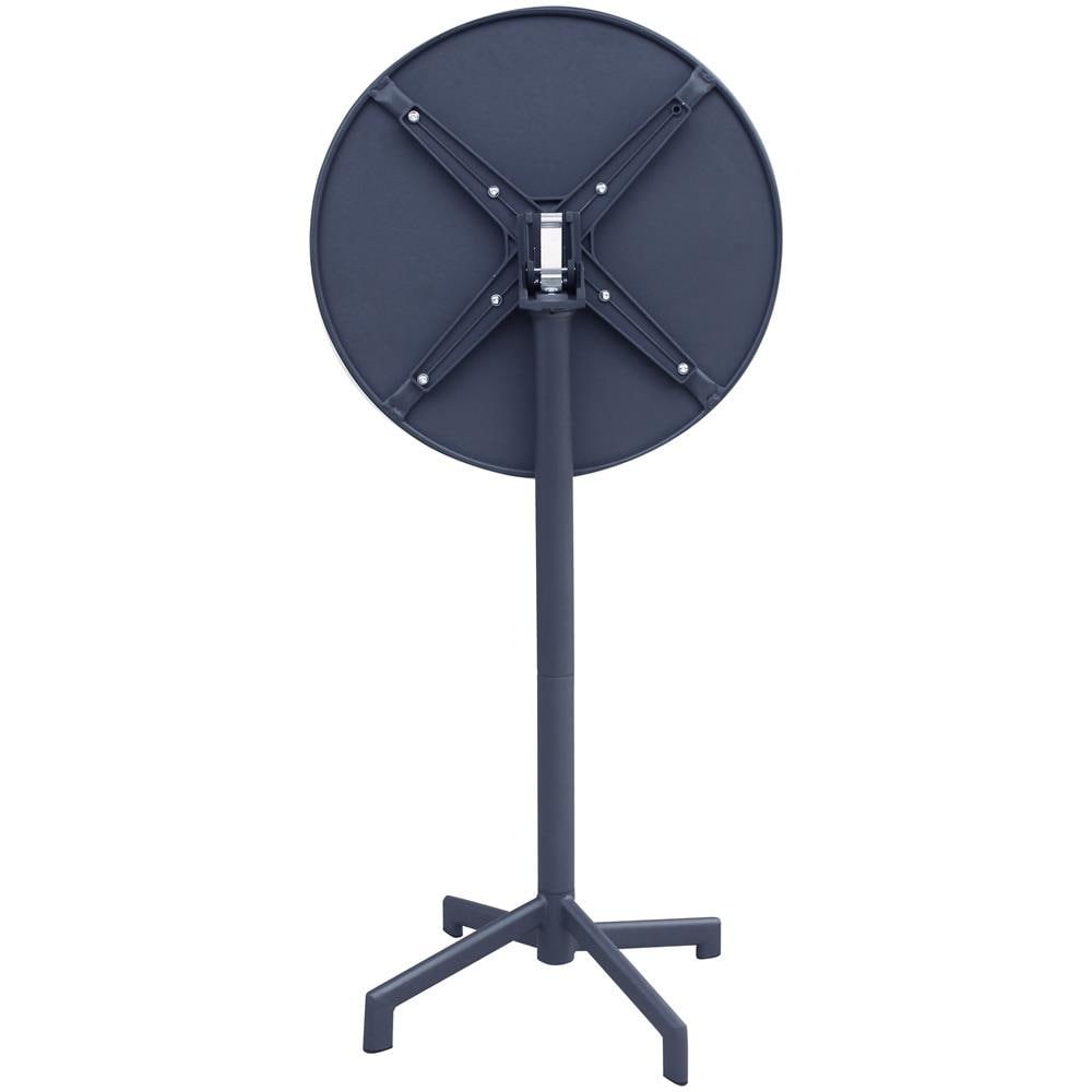 Opera - Tavolo Alto Da Giardino In Acciaio - Foto 4