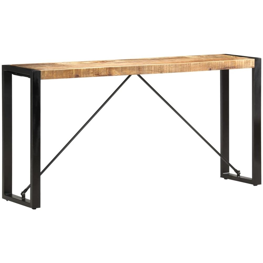 Tavolo Consolle 150x35x76 Cm In Legno Massello Di Mango - Foto 1