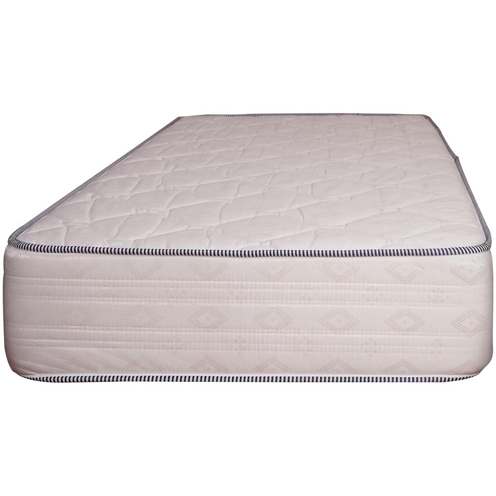 Materasso Singolo Ortopedico, Made In Italy, Imbottitura In Poliuretano Espanso E Fibra Anallergica, Rivestimento In Tessuto Jacquard, Cm 90x190h24, Bianco - Foto 2