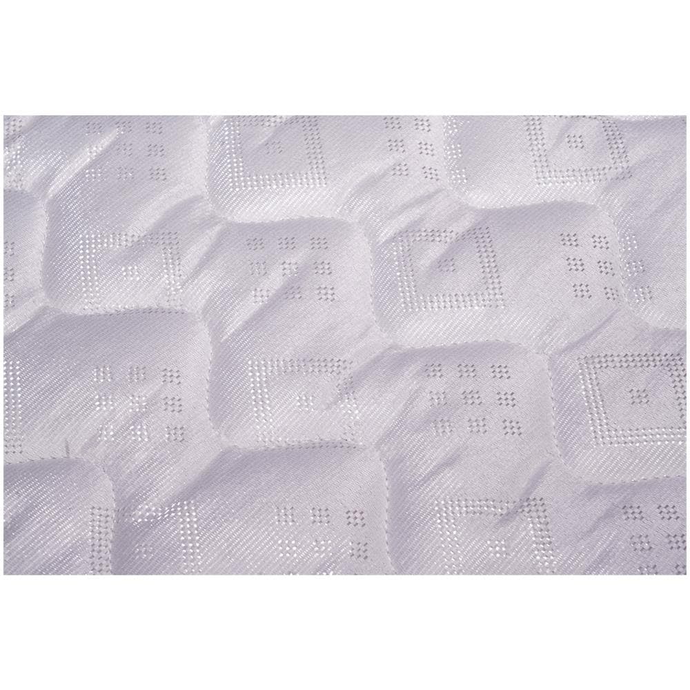 Materasso Singolo Ortopedico, Made In Italy, Imbottitura In Poliuretano Espanso E Fibra Anallergica, Rivestimento In Tessuto Jacquard, Cm 90x190h24, Bianco - Foto 3