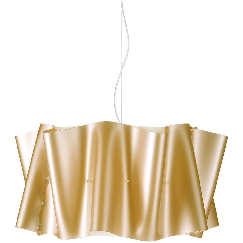 Linea Zero - Sospensione 3 Luci New Gold In Metallo Cromato Cm. 60 X 32h - ePRICE