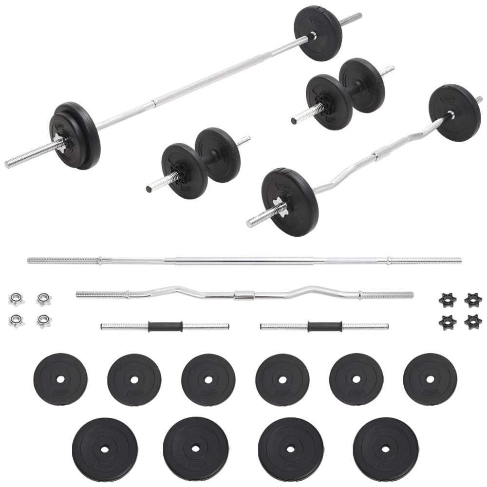Set Bilanciere e Manubri 30 kg - Foto 1