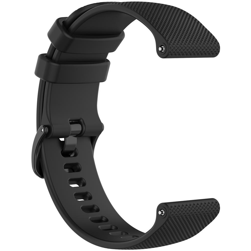 Cinturino Per Orologio In Silicone Black 20 Mm - Foto 1