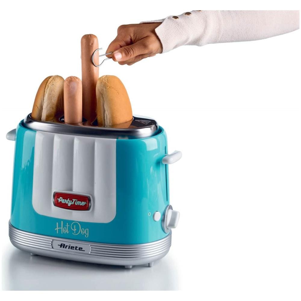 Macchina per Hot Dog Maker party Time mod 206/01 650 W Colore Azzurro - Foto 2
