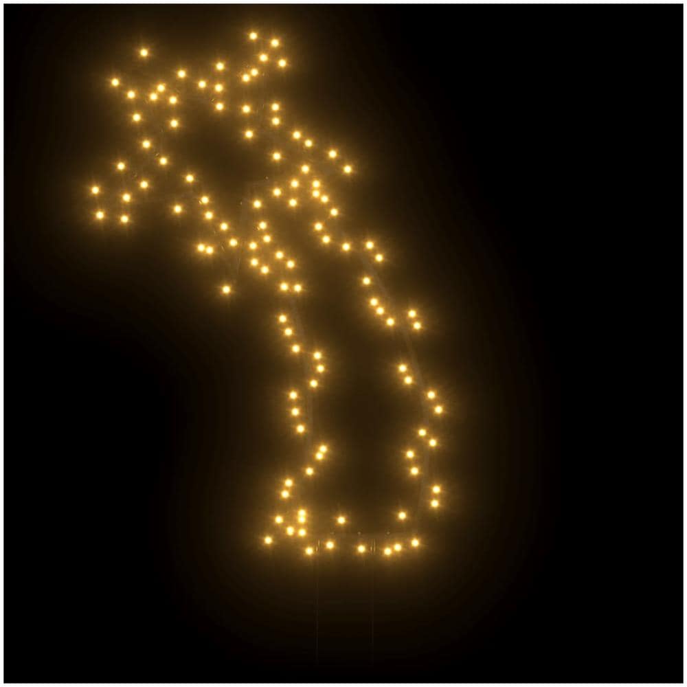 Luce Decorativa Natale Con Picchetti Stella Cadente 115led 89cm - Foto 2