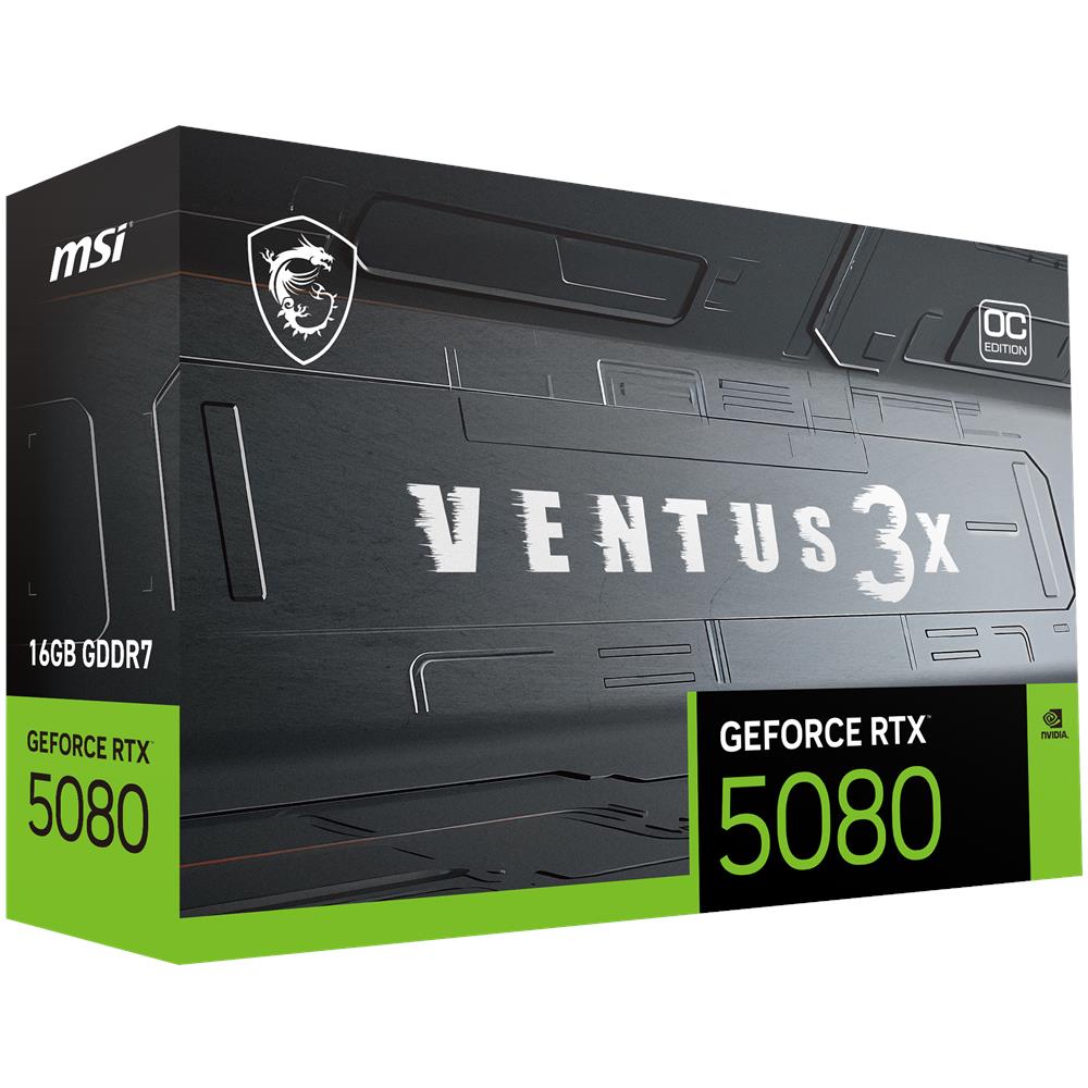 GeForce RTX 5080 16G Ventus 3X OC GDDR7 DLSS4 1*HDMI / 3*DP PCi Ex 5.0 16x - Foto 2