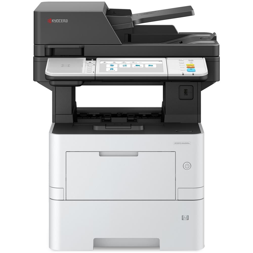 Stampante Multifunzione Laser Monocromatica ECOSYS MA4500ix A4 1200 x 1200 DPI 45 ppm Duplex Rete Pronta - Foto 2