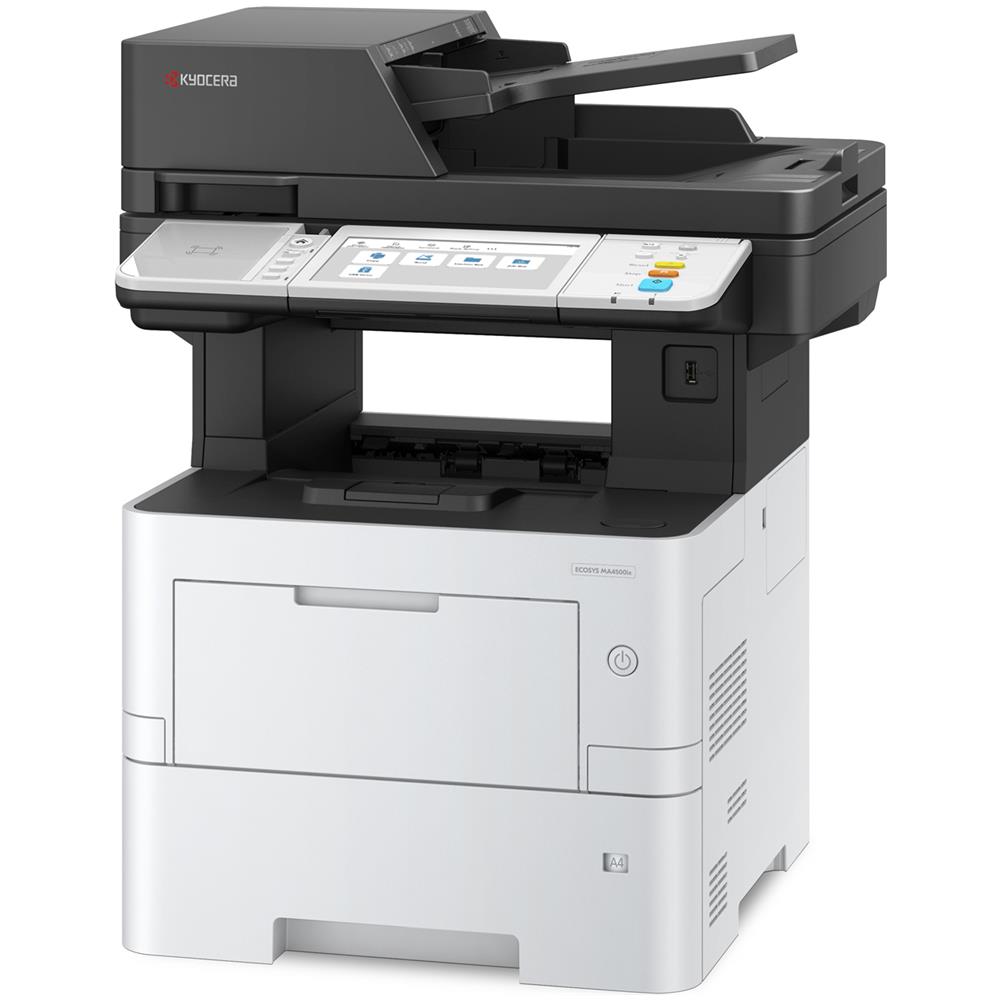 Stampante Multifunzione Laser Monocromatica ECOSYS MA4500ix A4 1200 x 1200 DPI 45 ppm Duplex Rete Pronta - Foto 1