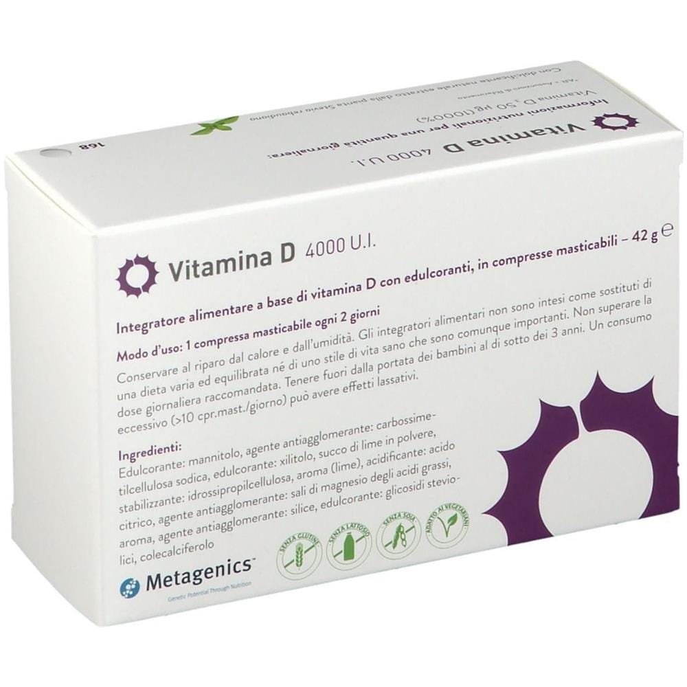 Vitamina D 4000UI 168 Compresse Masticabili - Foto 5