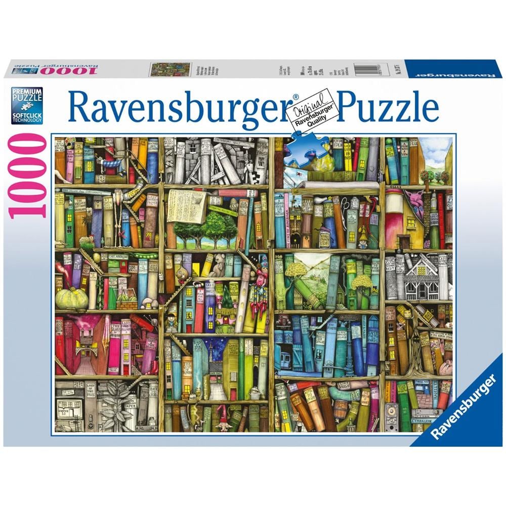 Puzzle Libreria Bizzarra 1000 pz 50 x 70 cm 19137 - Foto 2