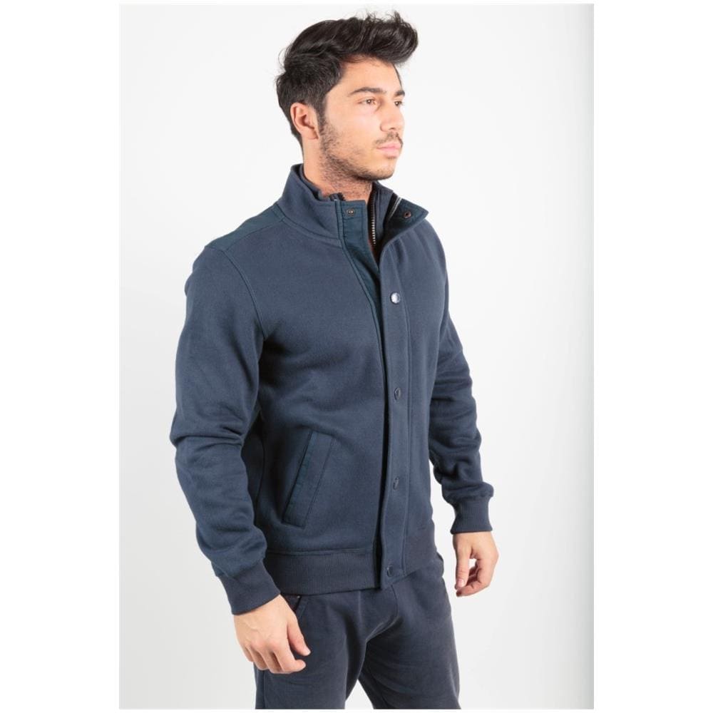 Felpa Uomo All America Full Zip Xxl Blu - Foto 2