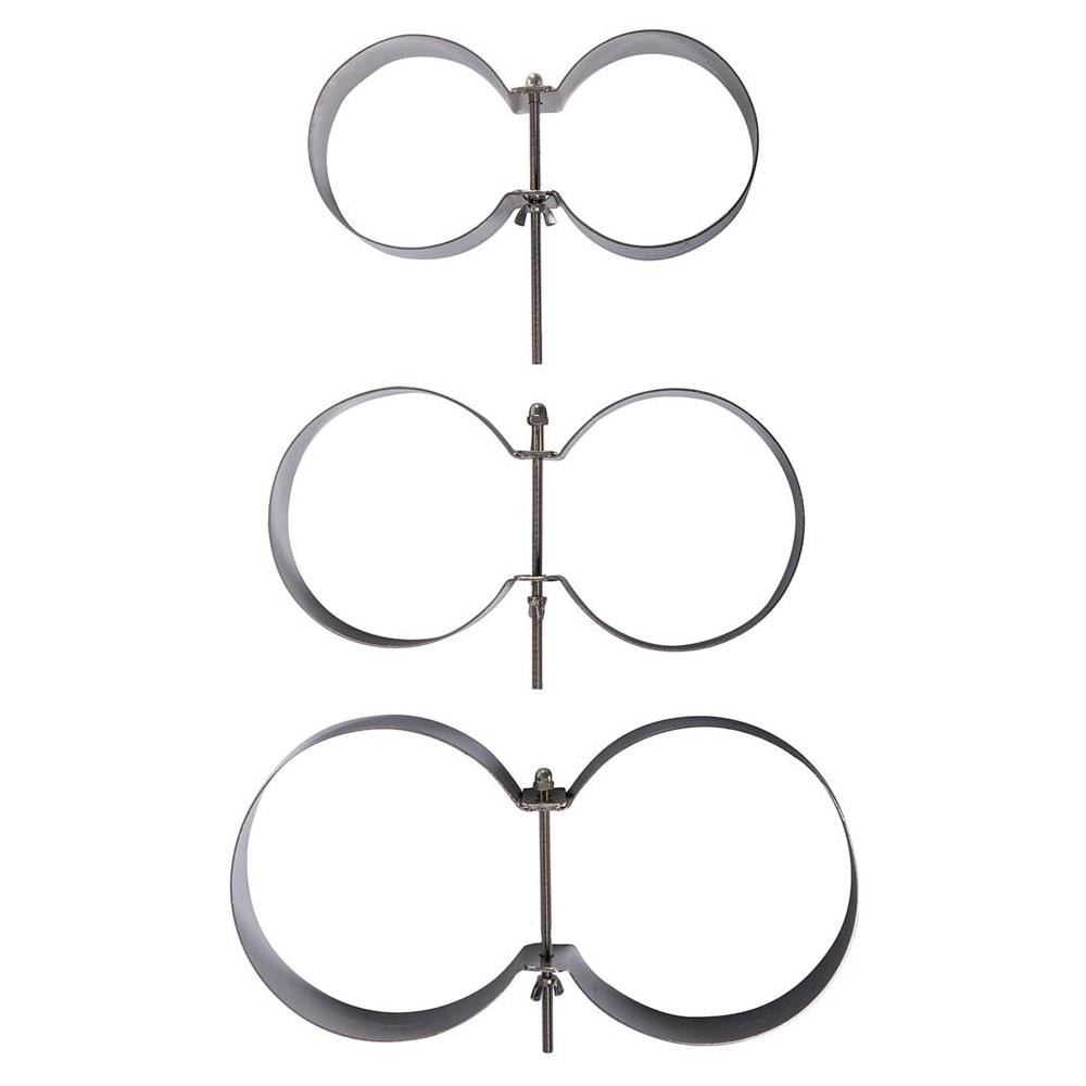Cinghie, Zaini, Fasce Per Bombole Tank Band Set Stainless Steel Bombole 10 Liters - Foto 2
