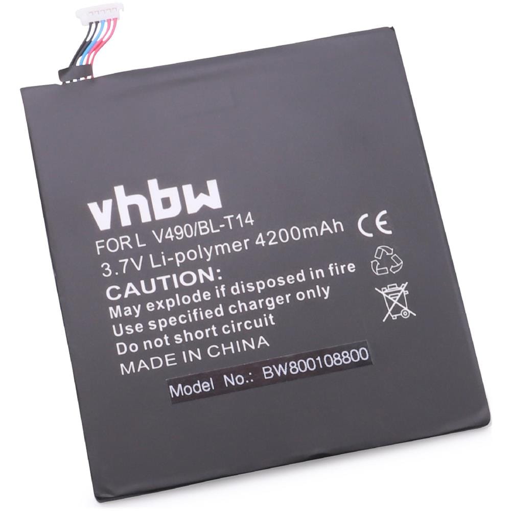 Batteria Litio-polimeri 4200mah (3.7v) Per Netbook Pad Tab Tablet Lg V495, G Padf 8.0, g Pad F7 Come Bl-t14, Eac62638401. - Foto 1
