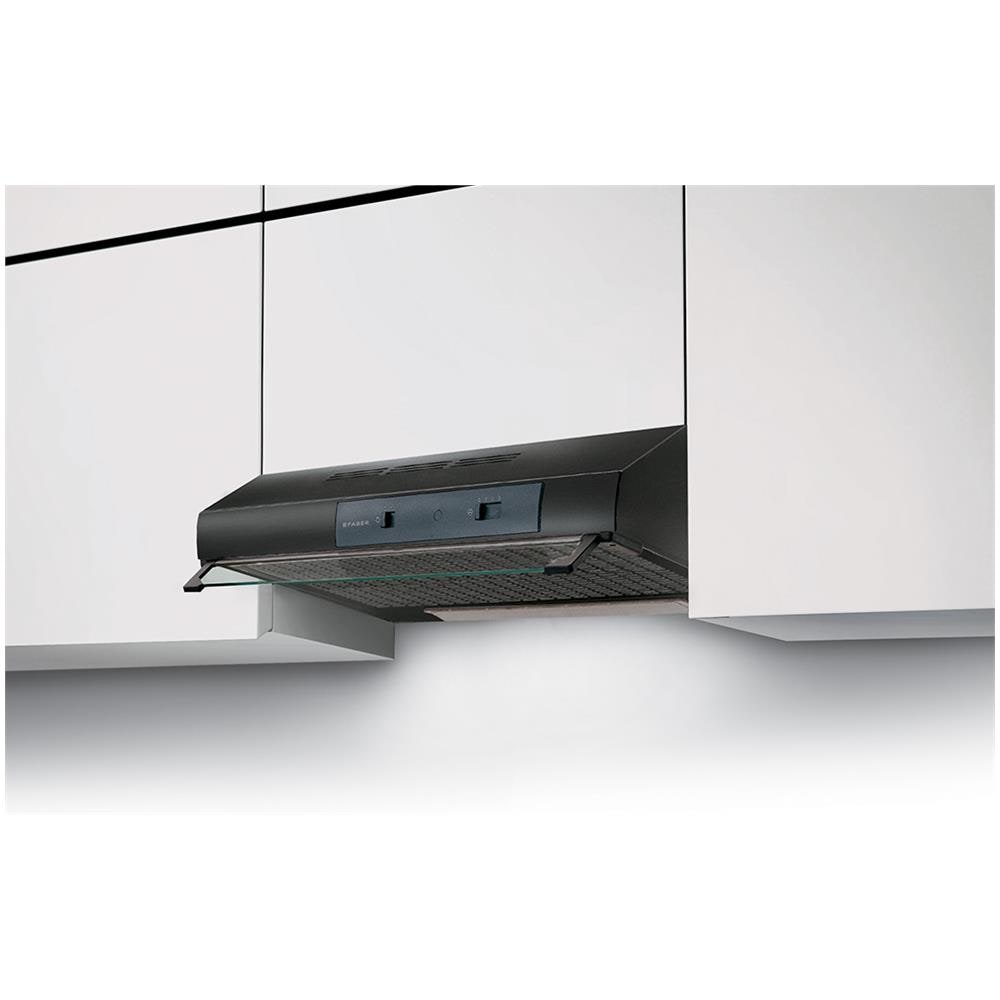 Cappa Sottopensile TCH04-741 Aspirante da 60 cm Colore Nero - Foto 5