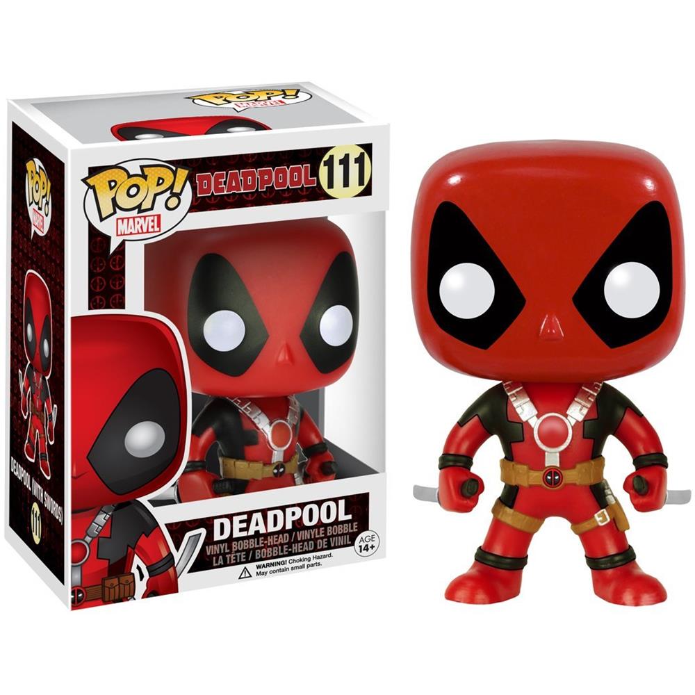 Action Figure Marvel: Funko Pop! - Marvel - Deadpool - 2 Swords Deadpool (bobble-head) - Foto 1