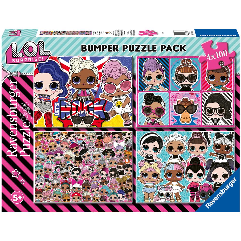 12880 4 Puzzle da 100 Pezzi - L. O. L. - Foto 1