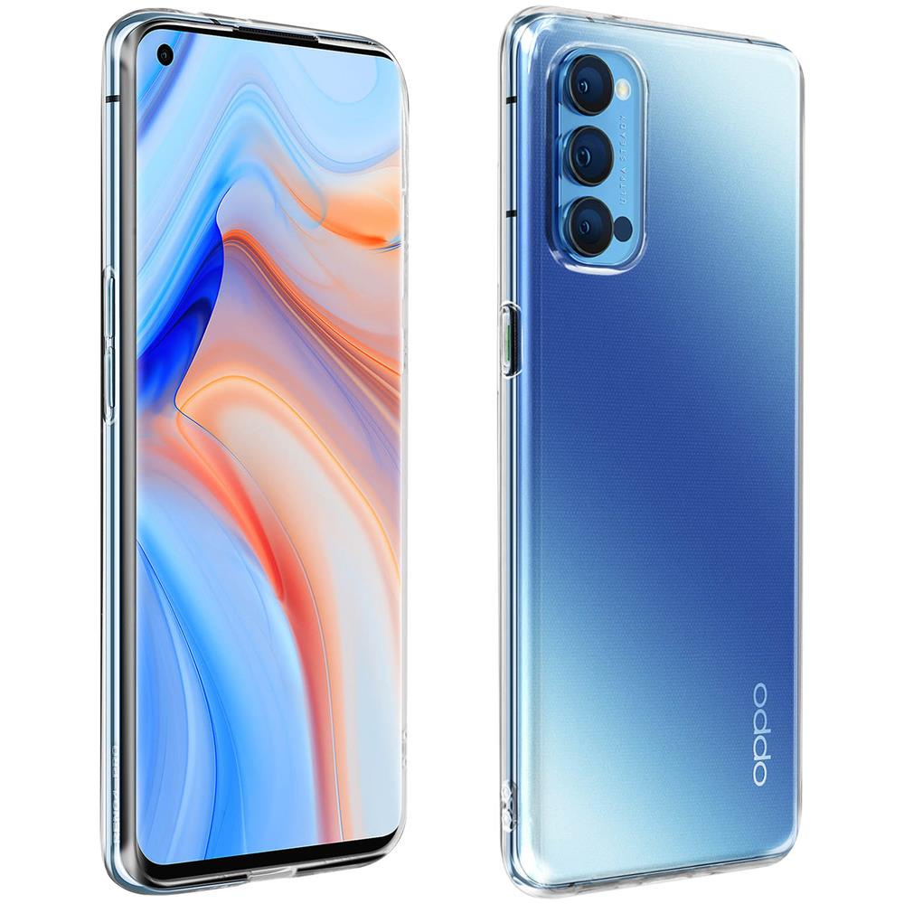 Cover Oppo Reno 4 Pro 5g Silicone Antishock Trasparente - Foto 10