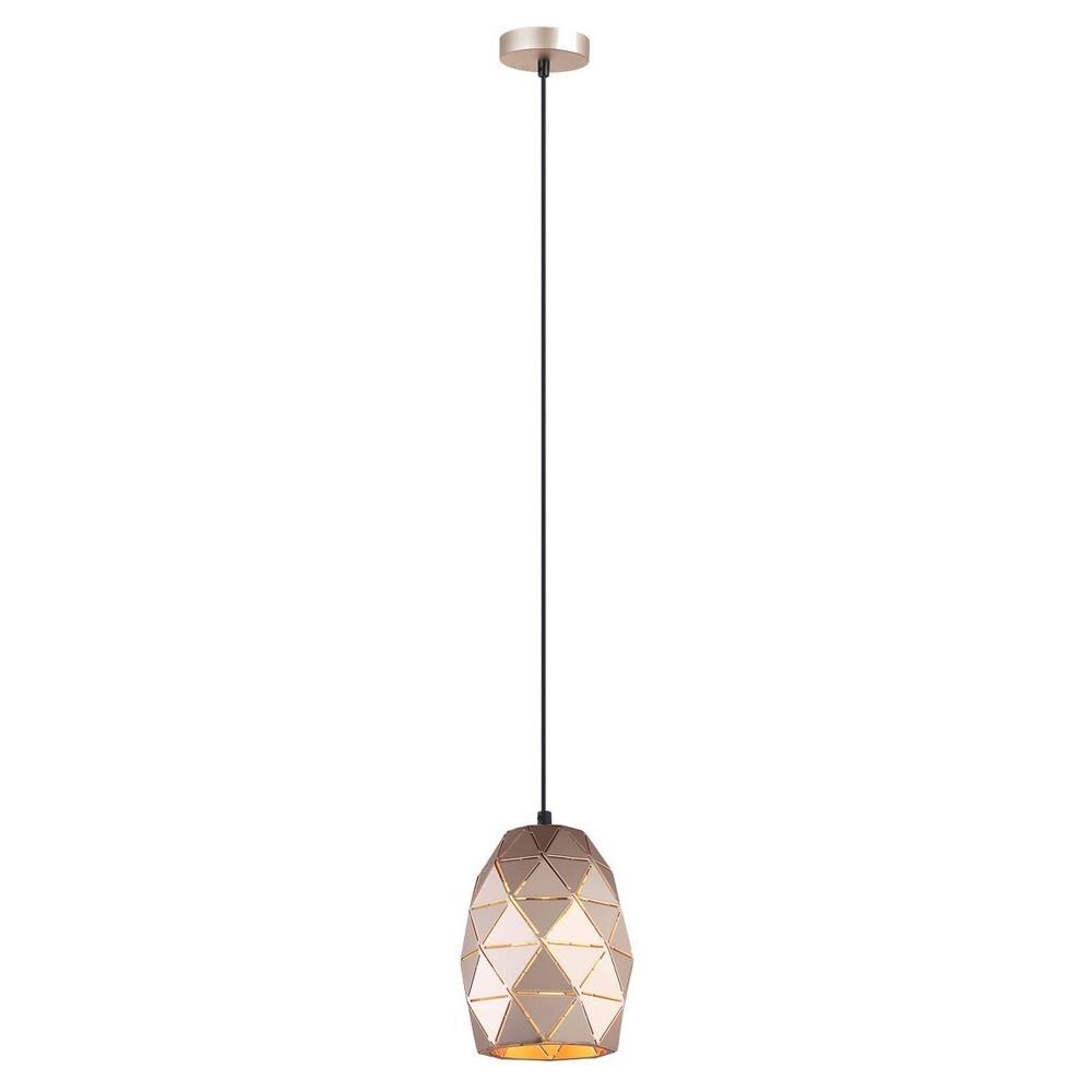 Sospensione Moderna Sospesa Champagne Oro 1 Luce, E27 - Foto 2