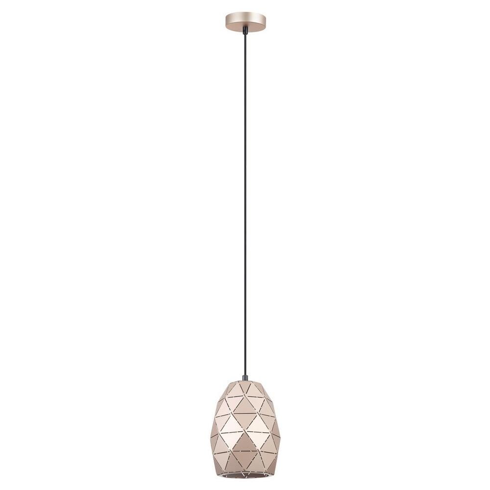 Sospensione Moderna Sospesa Champagne Oro 1 Luce, E27 - Foto 3